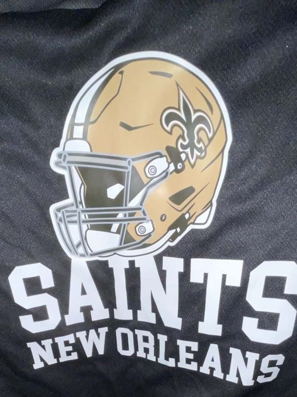 Zara NFL New Orleans Saints Kids Jersey T-Shirt Size 9/10
